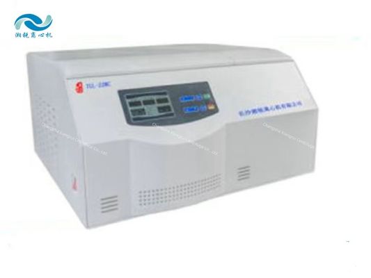 Medical Centrifuge Machine with Temperature Range 2°C - 40°C High RCF 21,380 X G and Compact Size 415mm