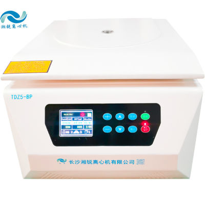 415mm Width Medical Centrifuge Machine with 110V/220V Power Supply and Low Noise <65dB(A) for PRP Applications